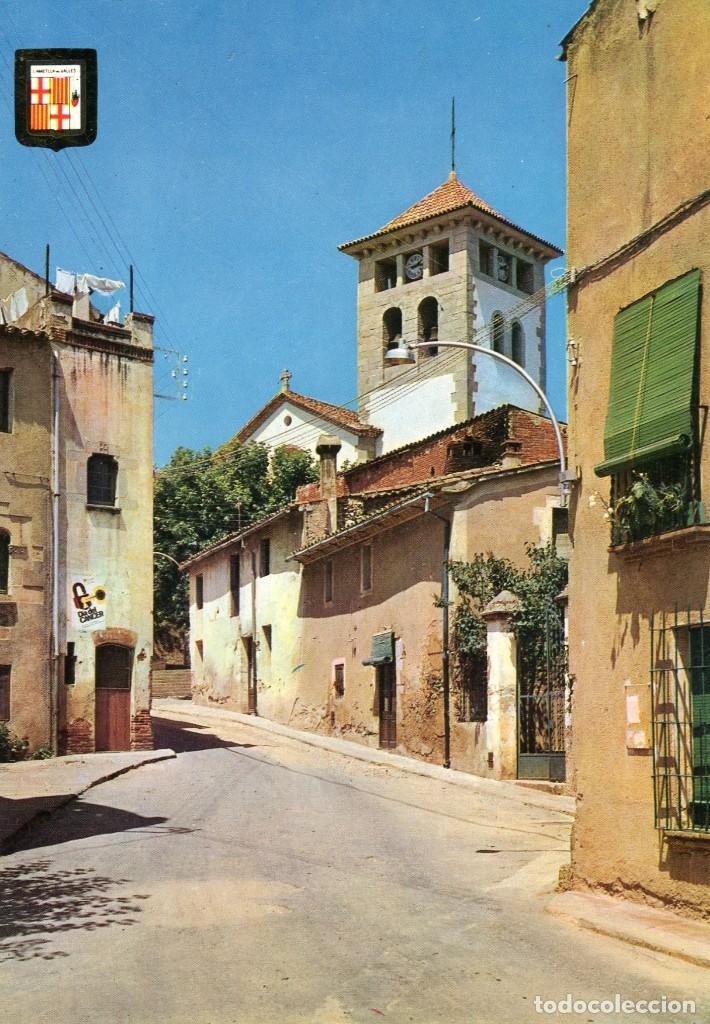 Postais: m01600 Ametlla Del Valles - Calle De La Iglesia 1966 - Escudo De Oro N&ordm;2723