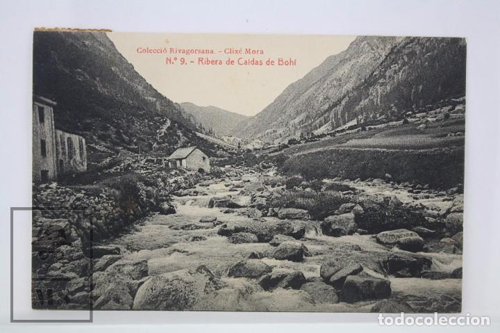 Postkarten: Antigua Postal -N&ordm; 9. Ribera de Caldas / Caldes de Boh&iacute;. Col. Rivagorsana - Circulada, 1948 - #PJS