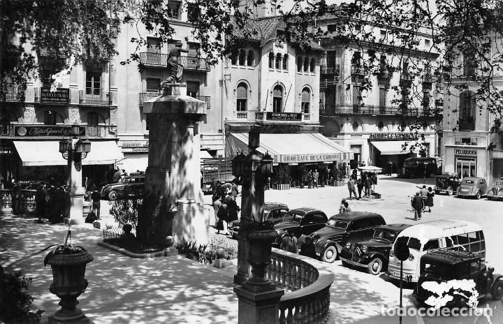 Postales: FIGUERAS (GERONA).- RAMBLA Y PLACETA - Foto 1