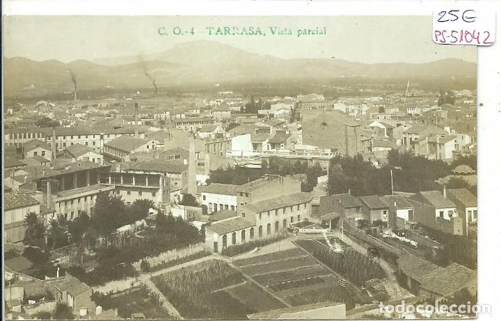 Postcards: (PS-51042)POSTAL FOTOGRAFICA DE TARRASA-VISTA PARCIAL