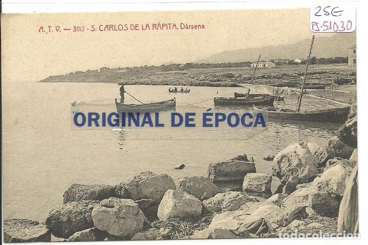 Postcards: (PS-51030)POSTAL DE S.CARLOS DE LA RAPITA-DARSENA.A.T.V.3112
