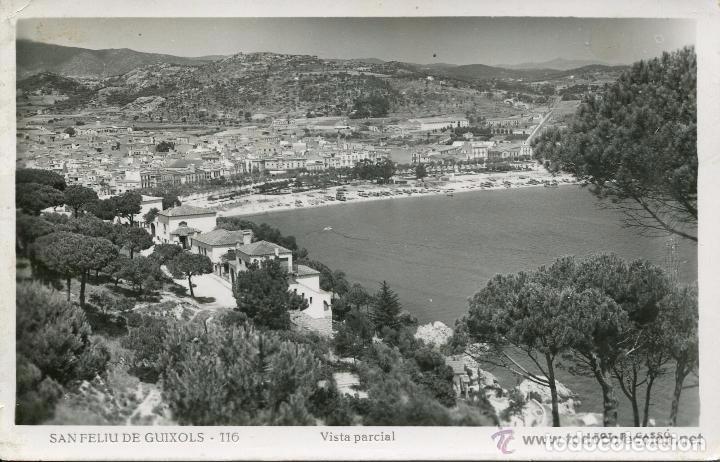 Postales: SANT FELIU DE GUIXOLS-116-VISTA PARCIAL-GASS&Oacute;- MUY RARA-