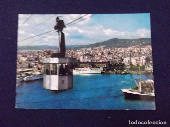 Postkarten: BARCELONA-V3-CIRCULADA-N&ordm;2.056-VISTA PARCIAL DESDE EL PUERTO-DL B.31.082-VII