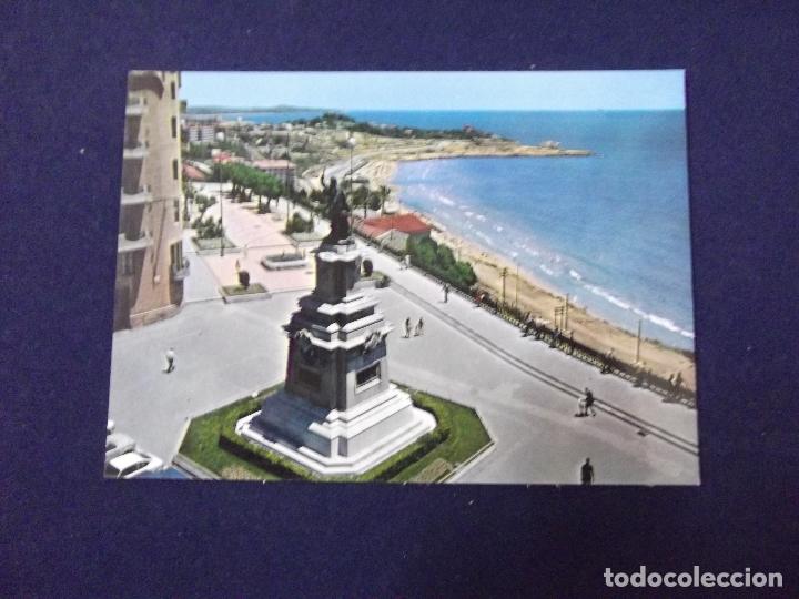 Postkarten: TARRAGONA-V3-NO ESCRITA-N&ordm;588-COSTA DORADA-BALCON DEL MEDITERRANEO-AL FONDO PLAYA DEL MILAGRO