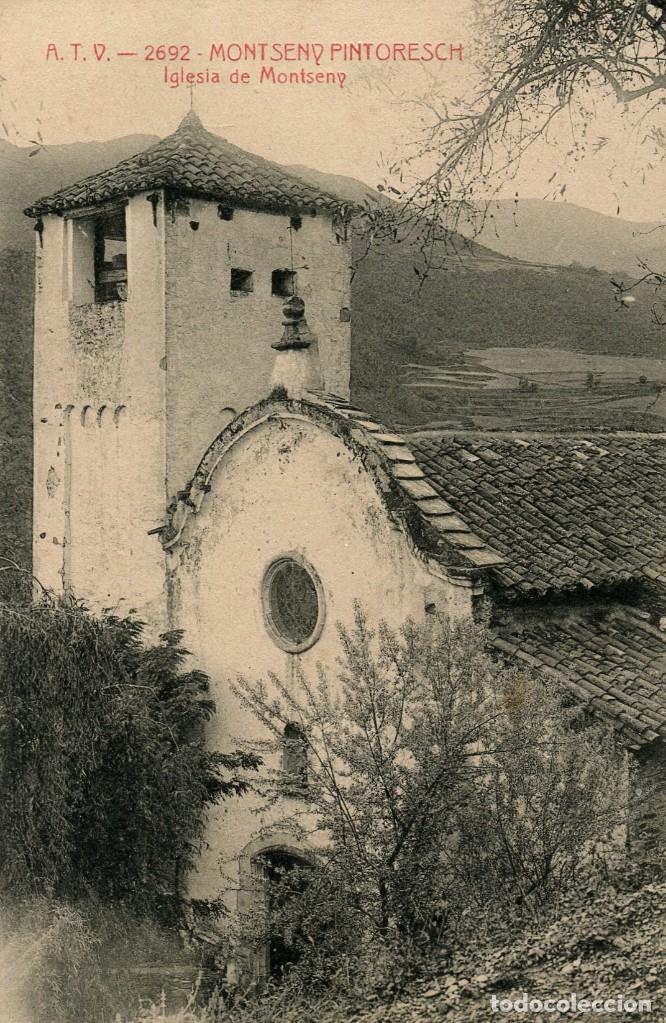 Cartoline: a01766 2692 - Montseny - Iglesia - Atv N&ordm;2692