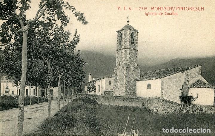 Cartoline: a01113 2715 Montseny Pintoresch - Iglesia De Gualba - Atv N&ordm;2715