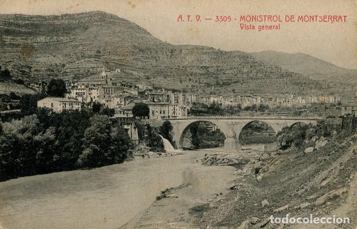 Cartoline: a01845 3305 - Monistrol De Montserrat - Vista General - Atv N&ordm;3305