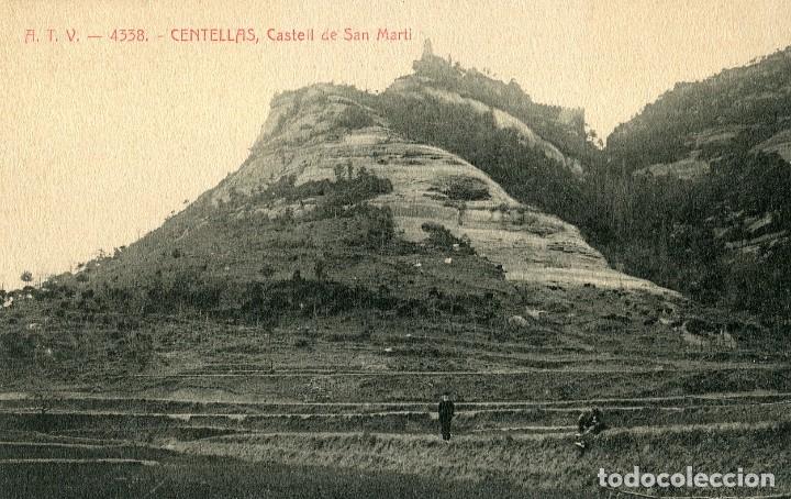 Cartoline: a00950 4338 Centellas - Castell De San Marti - Atv N&ordm;4338