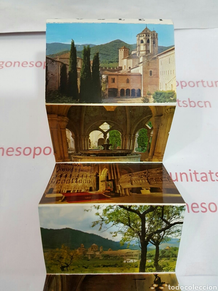Postales: POSTAL - ACORDE&Oacute;N - MONASTERIO DE POBLET - 21 N&Uacute;MEROS - Foto 4