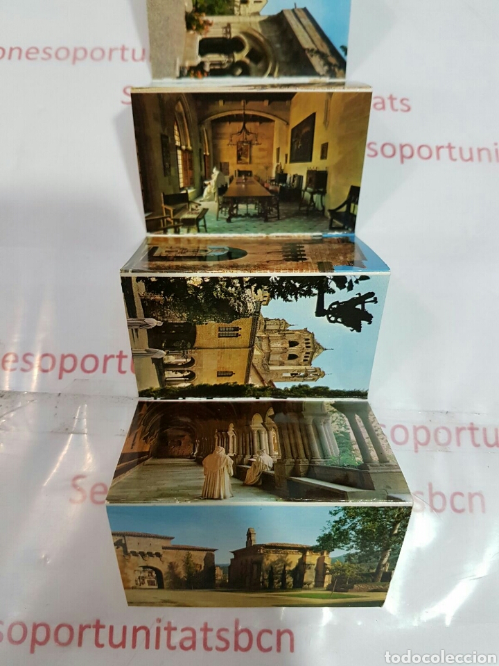 Postales: POSTAL - ACORDE&Oacute;N - MONASTERIO DE POBLET - 21 N&Uacute;MEROS - Foto 5