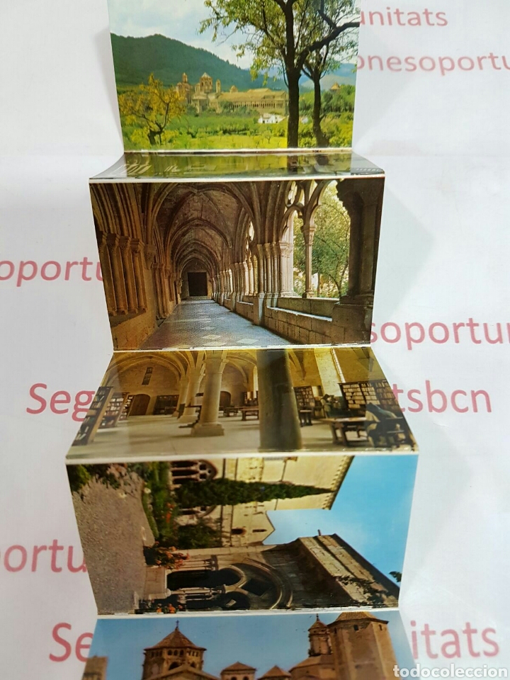 Postales: POSTAL - ACORDE&Oacute;N - MONASTERIO DE POBLET - 21 N&Uacute;MEROS - Foto 6