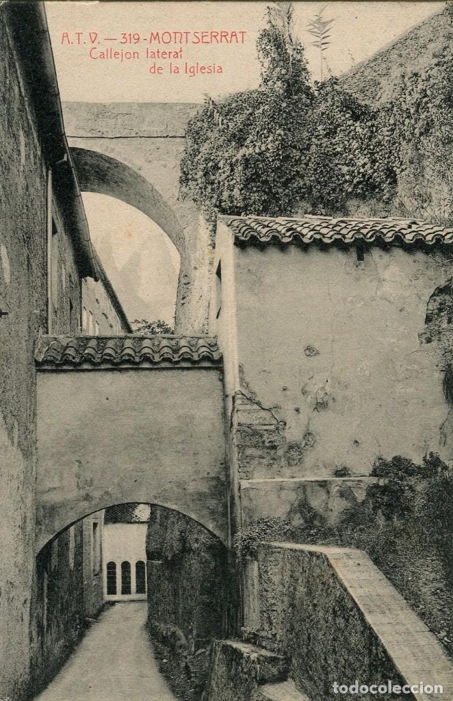 Postais: a01788 0319 - Montserrat - Callejon Lateral De La Iglesia - Atv N&ordm;319