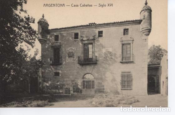 Postales: ARGENTONA . CASA CABA&Ntilde;AS .. SIN CIRCULAR - Foto 1