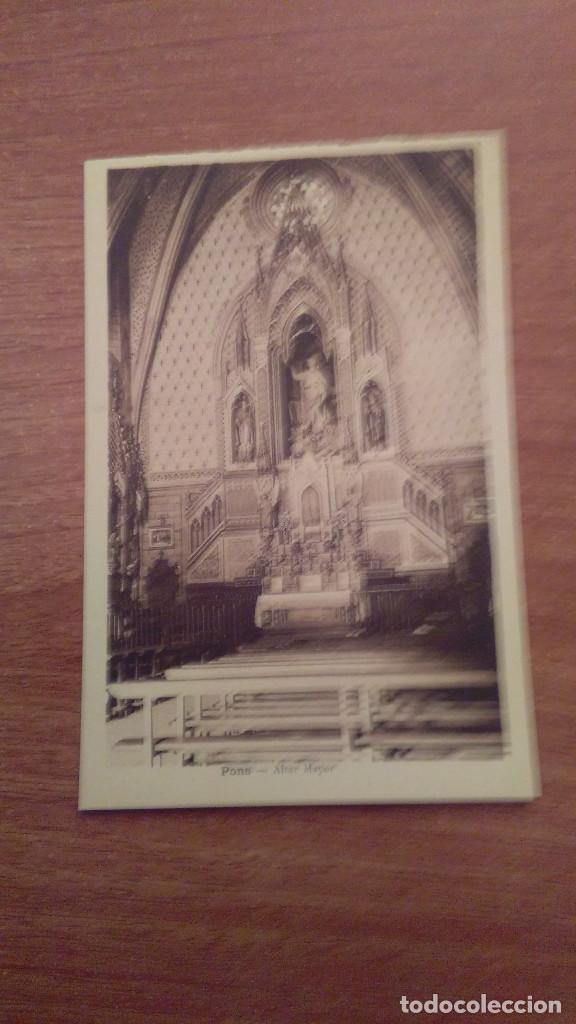 Cartes Postales: POSTAL PONS ALTAR MAYOR SIN CIRCULAR