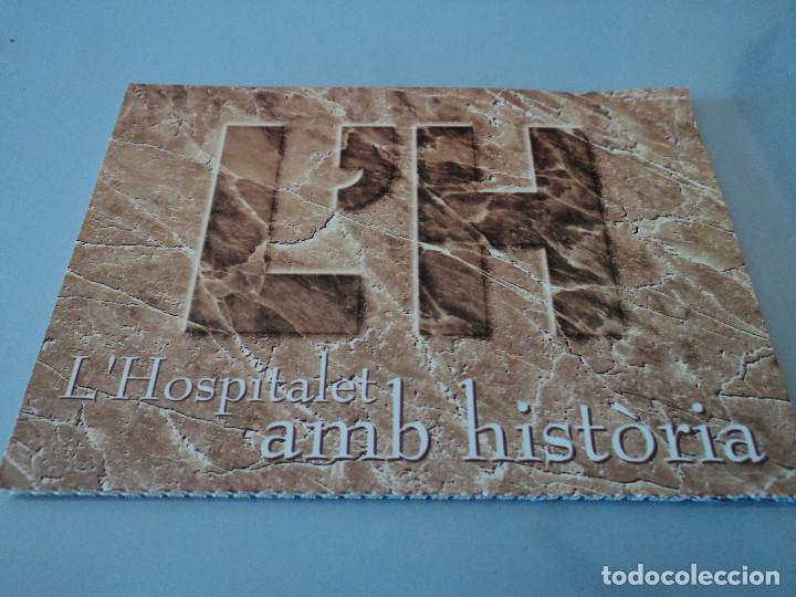 Cartoline: acordeon de seis postales de l&acute;hopitalet de llobregat