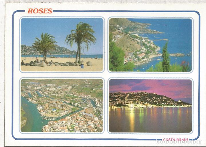 Postales: GIRONA ROSAS ROSES ESCRITA - Foto 1