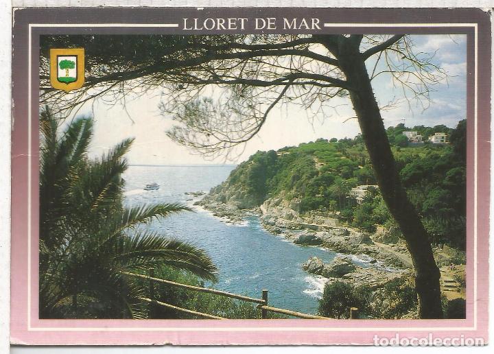 Postales: GIRONA COSTA BRAVA LLORET DE MAR ESCRITA - Foto 1
