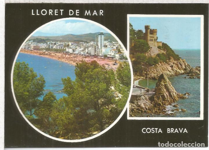 Postales: GIRONA COSTA BRAVA LLORET DE MAR ESCRITA - Foto 1