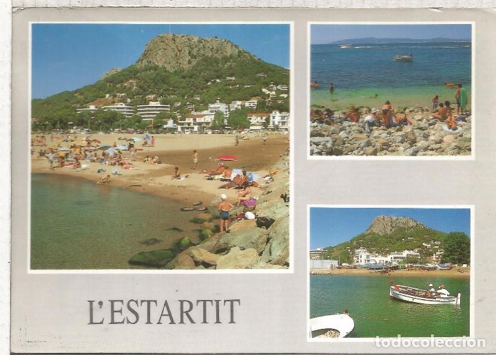 Postales: GIRONA COSTA BRAVA ESTARTIT ESCRITA - Foto 1