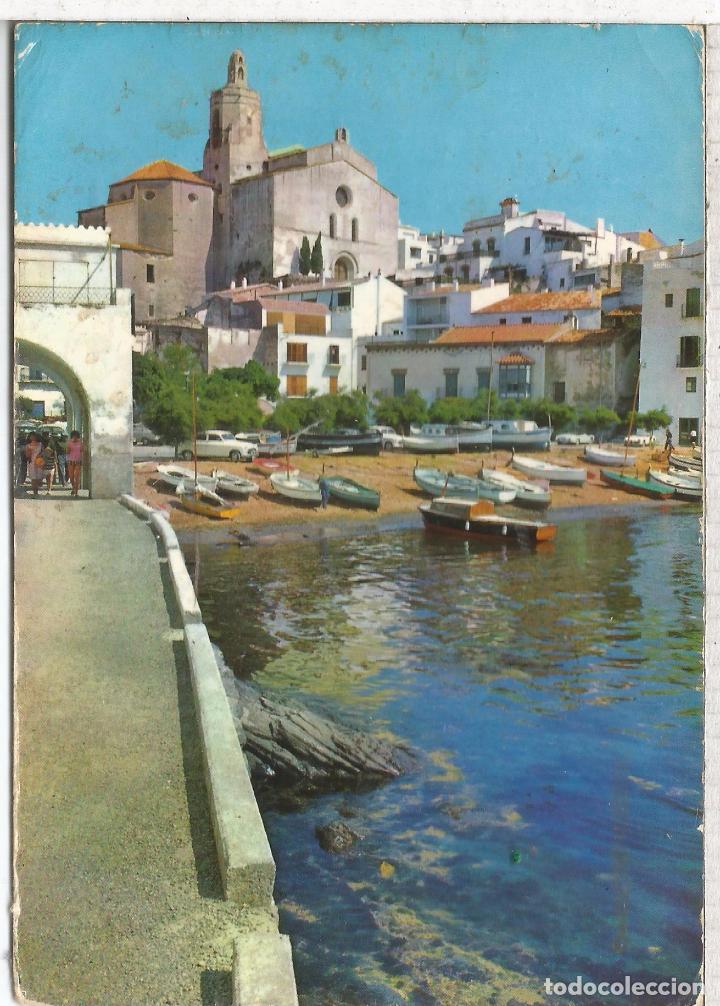 Postales: GIRONA COSTA BRAVA CADAQUES ESCRITA - Foto 1