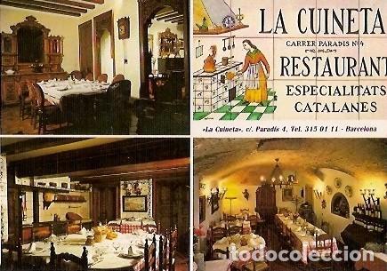 Postales: POSTAL A COLOR RESTAURANTE LA CUINETA