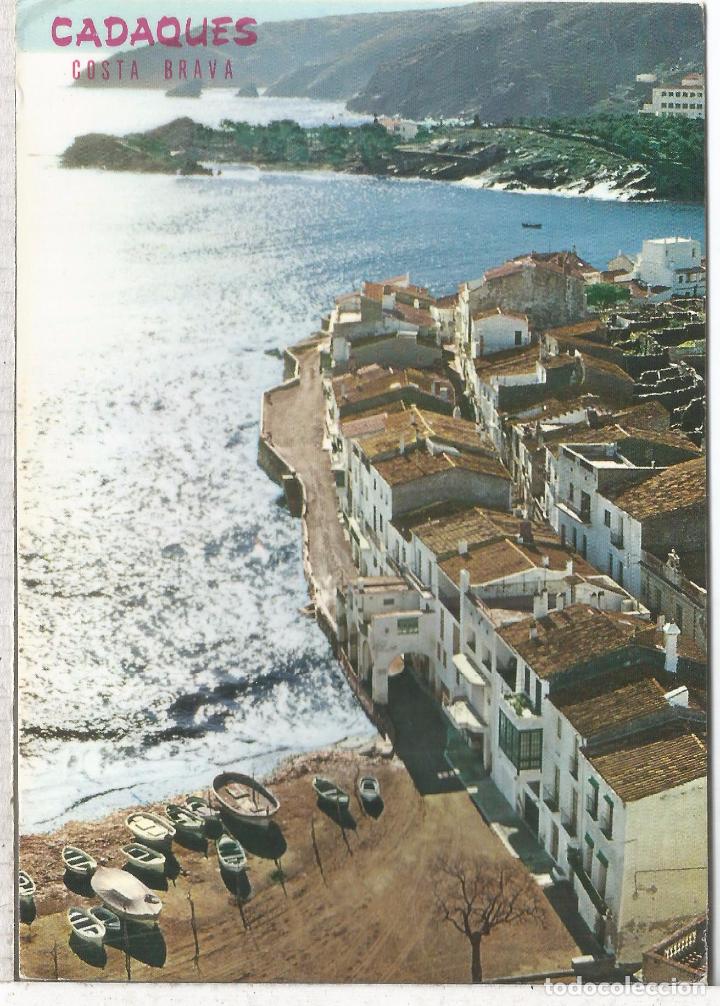 Postales: GIRONA COSTA BRAVA CADAQUES ESCRITA - Foto 1