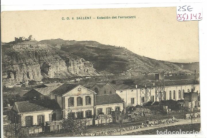 Postcards: (PS-51142)POSTAL DE SALLENT-ESTACION DEL FERROCARRIL