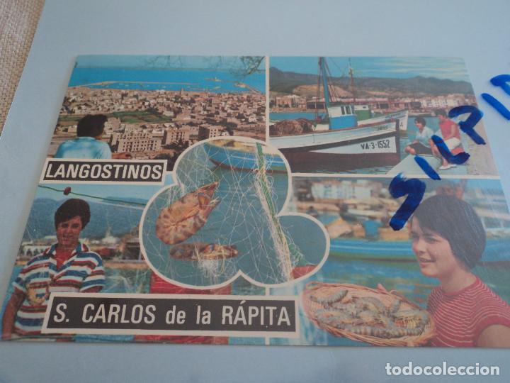 Postales: s. carlos de la rapita dos postales ed. libreria dassoy