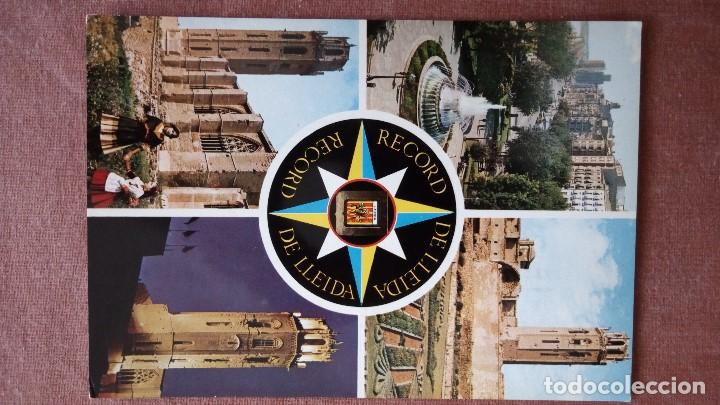 Postales: ANTIGUA POSTAL, RECUERDO DE LERIDA, , A&Ntilde;O 1958