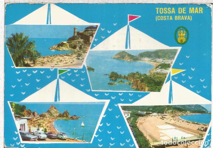 Postales: GIRONA COSTA BRAVA TOSSA DE MAR ESCRITA - Foto 1