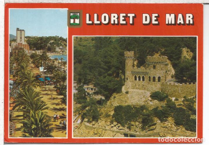 Postales: GIRONA COSTA BRAVA LLORET DE MAR ESCRITA - Foto 1