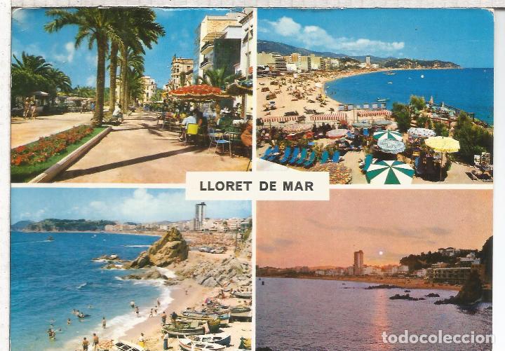 Postales: GIRONA COSTA BRAVA LLORET DE MAR ESCRITA - Foto 1