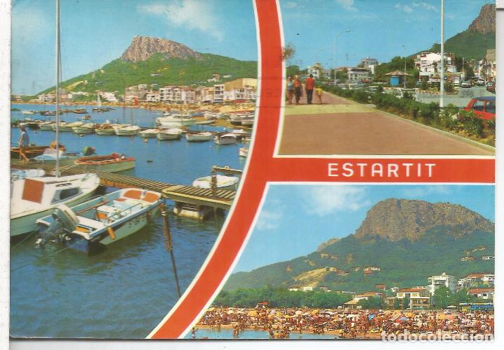 Postales: GIRONA COSTA BRAVA ESTARTIT ESCRITA - Foto 1