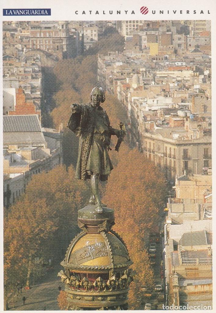 Postales: N&ordm; 29845 POSTAL LAS RAMBLAS DE BARCELONA COLON - Foto 1