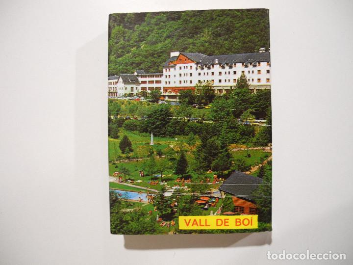 Postales: Desplegable con 21 postales de la Vall de Bo&iacute;. Kolorham postal Caldes de Bo&iacute; Tahull, a&ntilde;os 70.