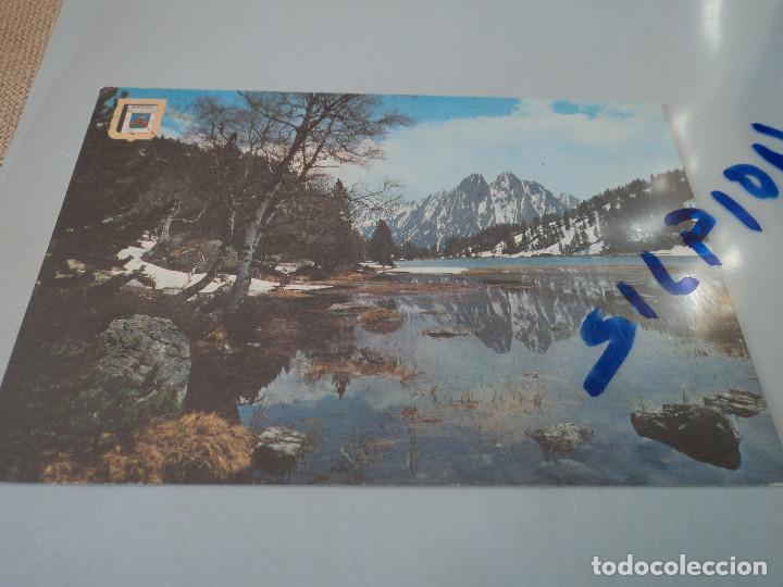Postales: PIRINEO CATALAN - VALLE DE ESPOT. ESTANY SANT.MAURICI Y ELS ENCANTATS - ESCUDO ORO N.903 circulada