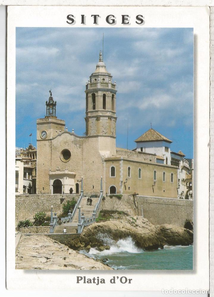 Postales: BARCELONA SITGES ESCRITA - Foto 1