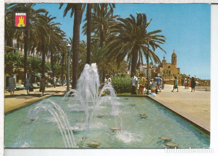 Postales: BARCELONA SITGES ESCRITA - Foto 1