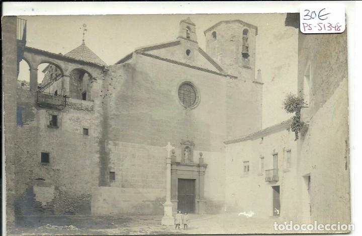 Postcards: (PS-51348)POSTAL FOTOGRAFICA DESCONOCIDA-CRUZ DE TERMINO