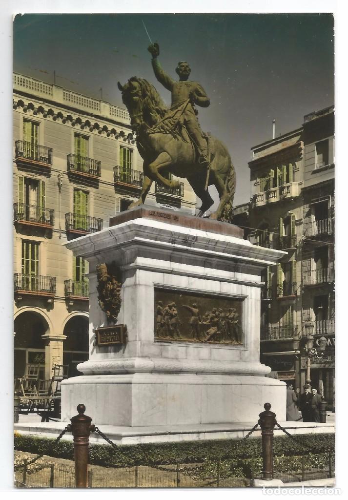Postales: REUS .- ESTATUA DEL GENERAL PRIM .- EDICIONES SOBERANAS N&ordm; 8 - Foto 1