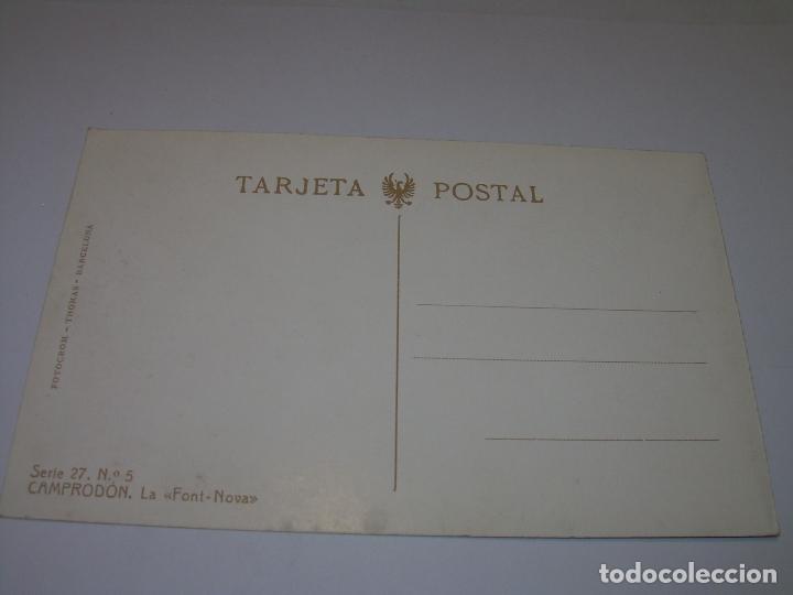 Postales: ANTIGUA POSTAL...CAMPRODON. - Foto 2