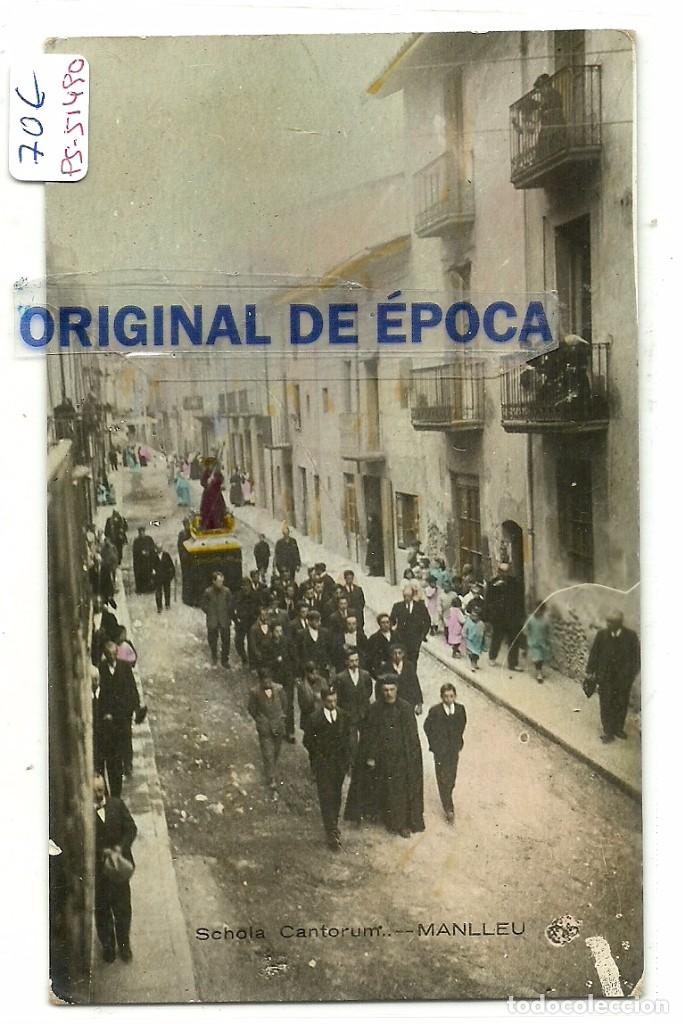 Postcards: (PS-51490)POSTAL FOTOGRAFICA DE MANLLEU-SCHOLA CANTORUM
