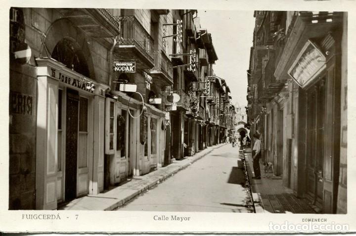 Postales: PUIGCERD&Aacute;-CALLE MAYOR-FOTOGR&Aacute;FICA-  DOMENECH-7 RARA