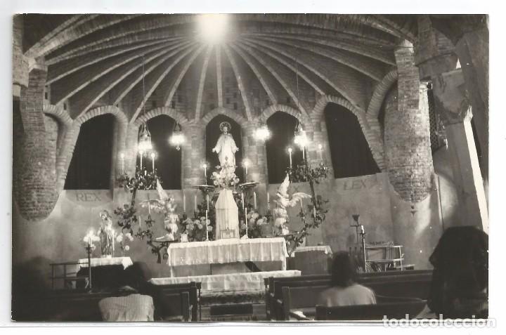 Postales: SANTA COLOMA DE CERVELLO / COLONIA GUELL / INTERIOR CRIPTA / SIN FRANQUEAR - Foto 1