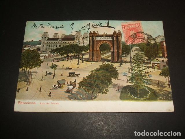 Postales: BARCELONA ARCO DE TRIUNFO - Foto 1