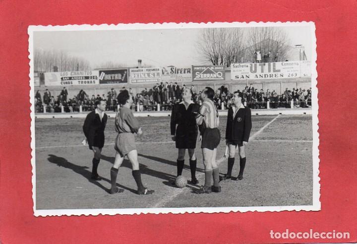 Postales: futbol. sant andreu-puigreix 09.02.1958
