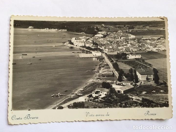 Postais: RM400 TARJETA POSTAL ORIGINAL A&Ntilde;OS 50 COSTA BRAVA DEL MAR ROSAS