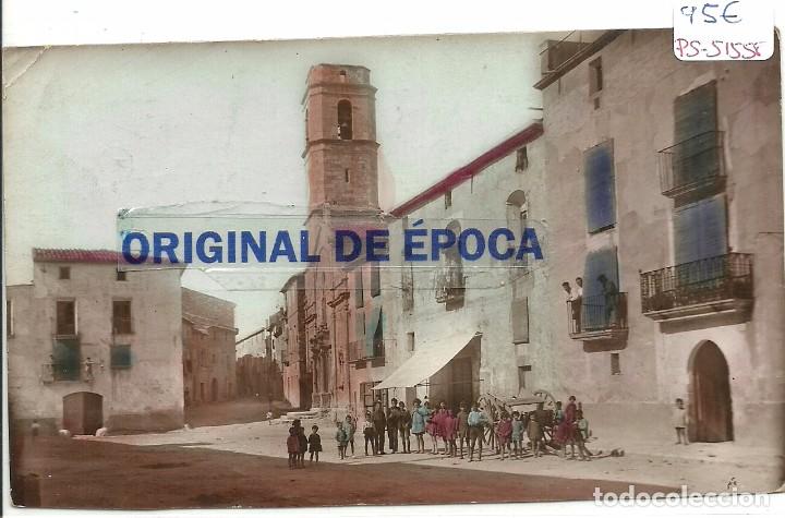 Postkarten: (PS-51558)POSTAL FOTOGRAFICA DE ALMATRET-PLAZA MAYOR