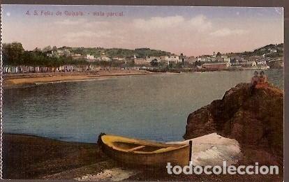 Postais: ANTIGUA POSTAL 4 S FELIU DE GUIXOLS VISTA PARCIAL L ROISIN