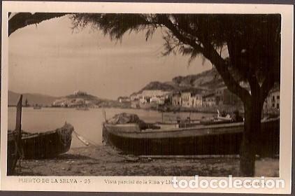 Postais: ANTIGUA POSTAL 23 PUERTO DE LA SELVA VISTA PARCIAL DE LA RIBA Y LLOIA EDIT LLENSA